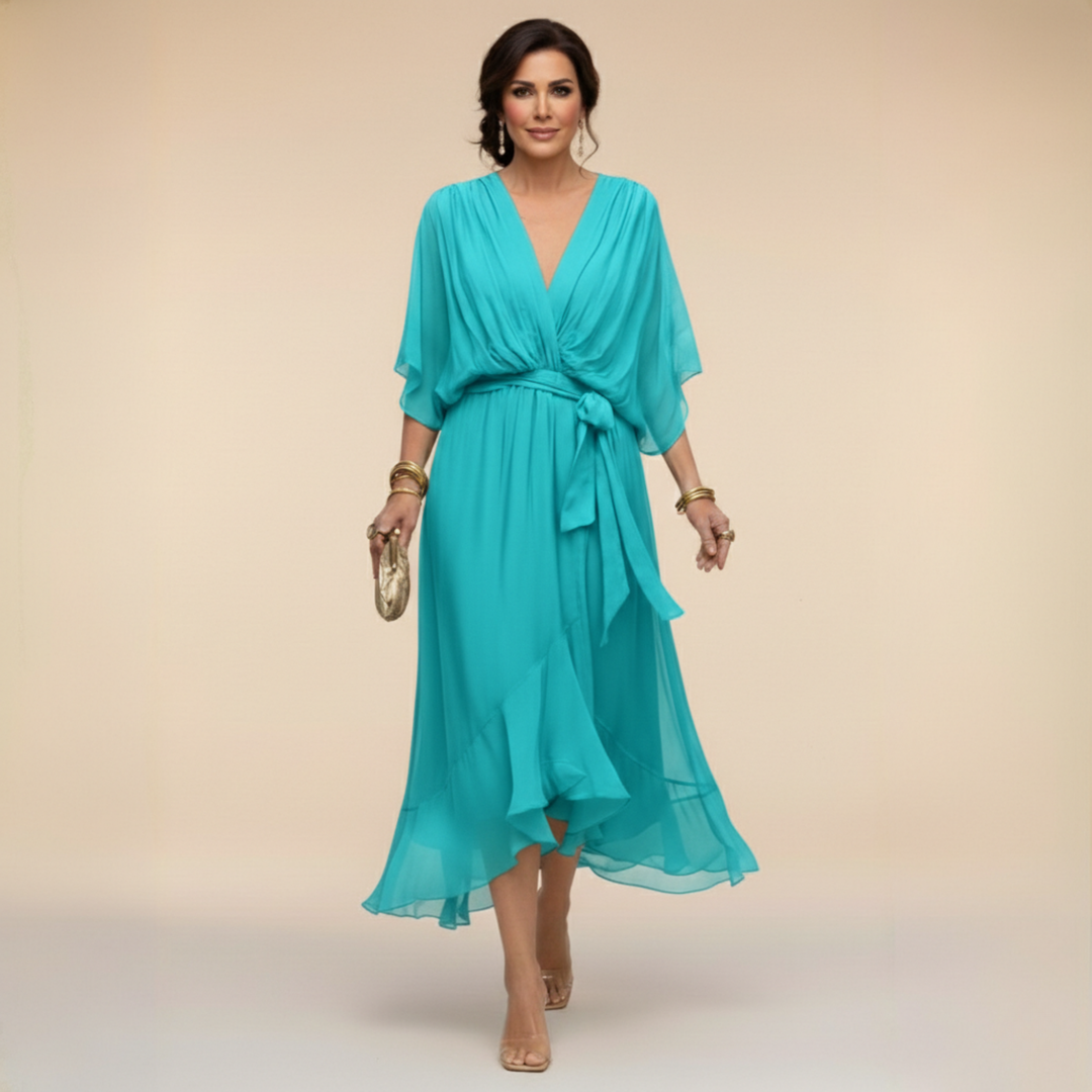 MONICA | Robe en chiffon