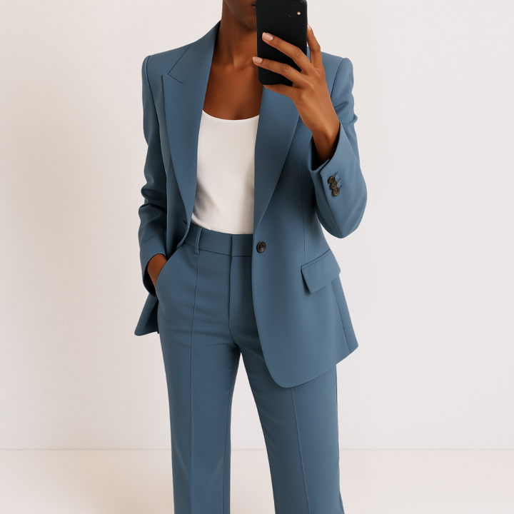 Melynda™ Élégant Ensemble de Costume Deux Pièces
