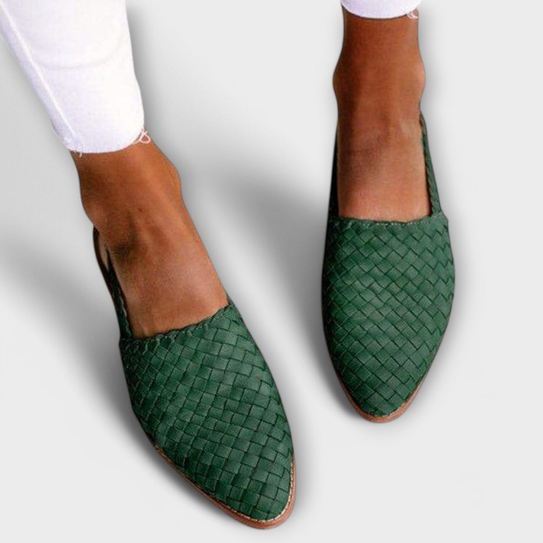 Jesselle | Ballerines à Talon Ouvert