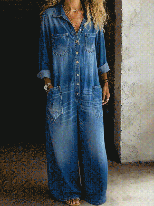 Thalassa | Combinaison en Denim Légère