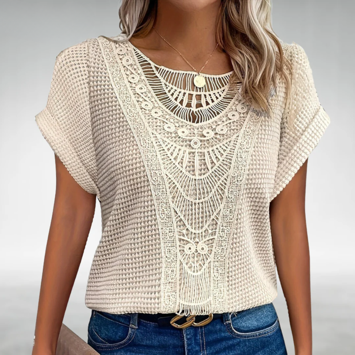 Mia | Blouse de Confort Bohémien