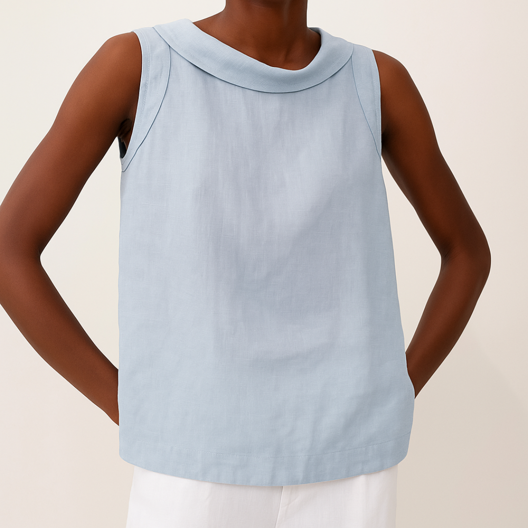 Anette | Blouse sans manches de haute qualité