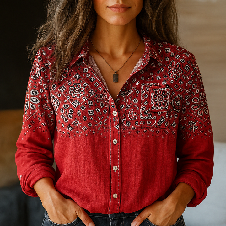 Melissa | Chemise à Col Boutonné