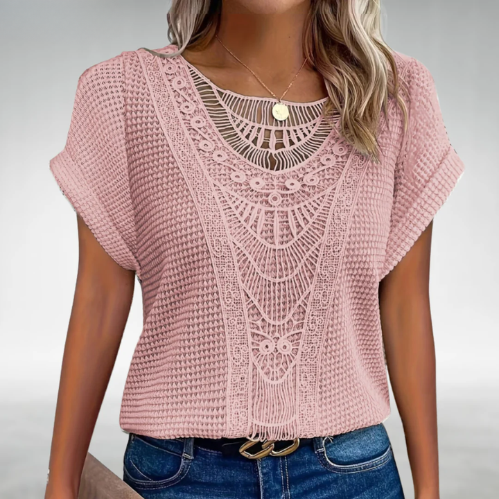 Mia | Blouse de Confort Bohémien