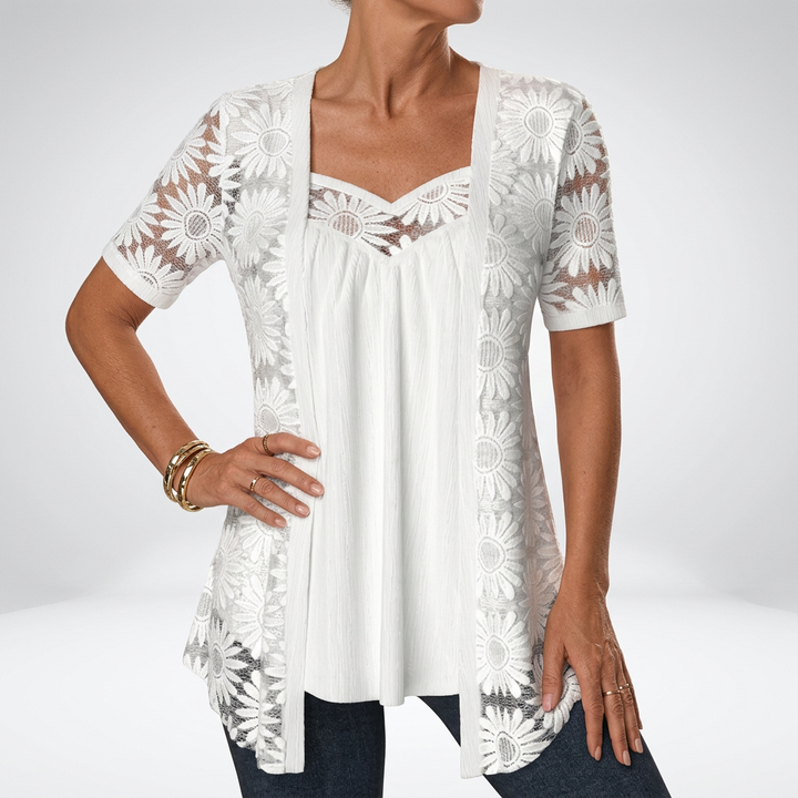 Gabrielle | Blouse À Dentelle Pour Femmes