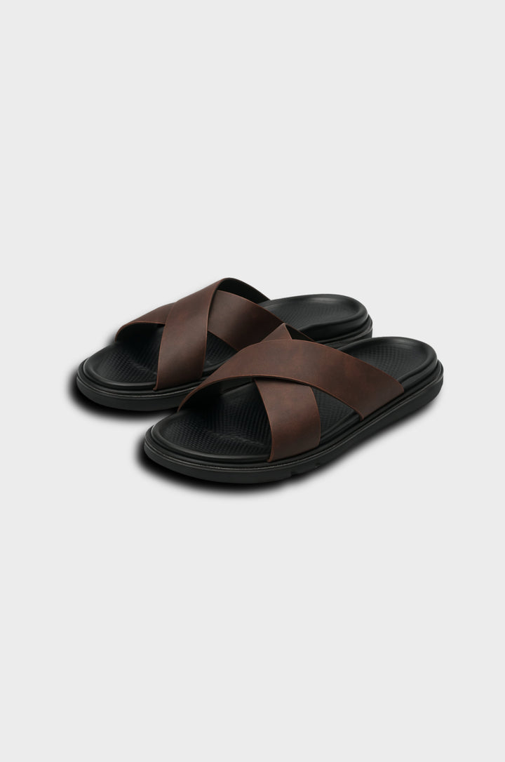 Lunariès - Sandales à brides croisées