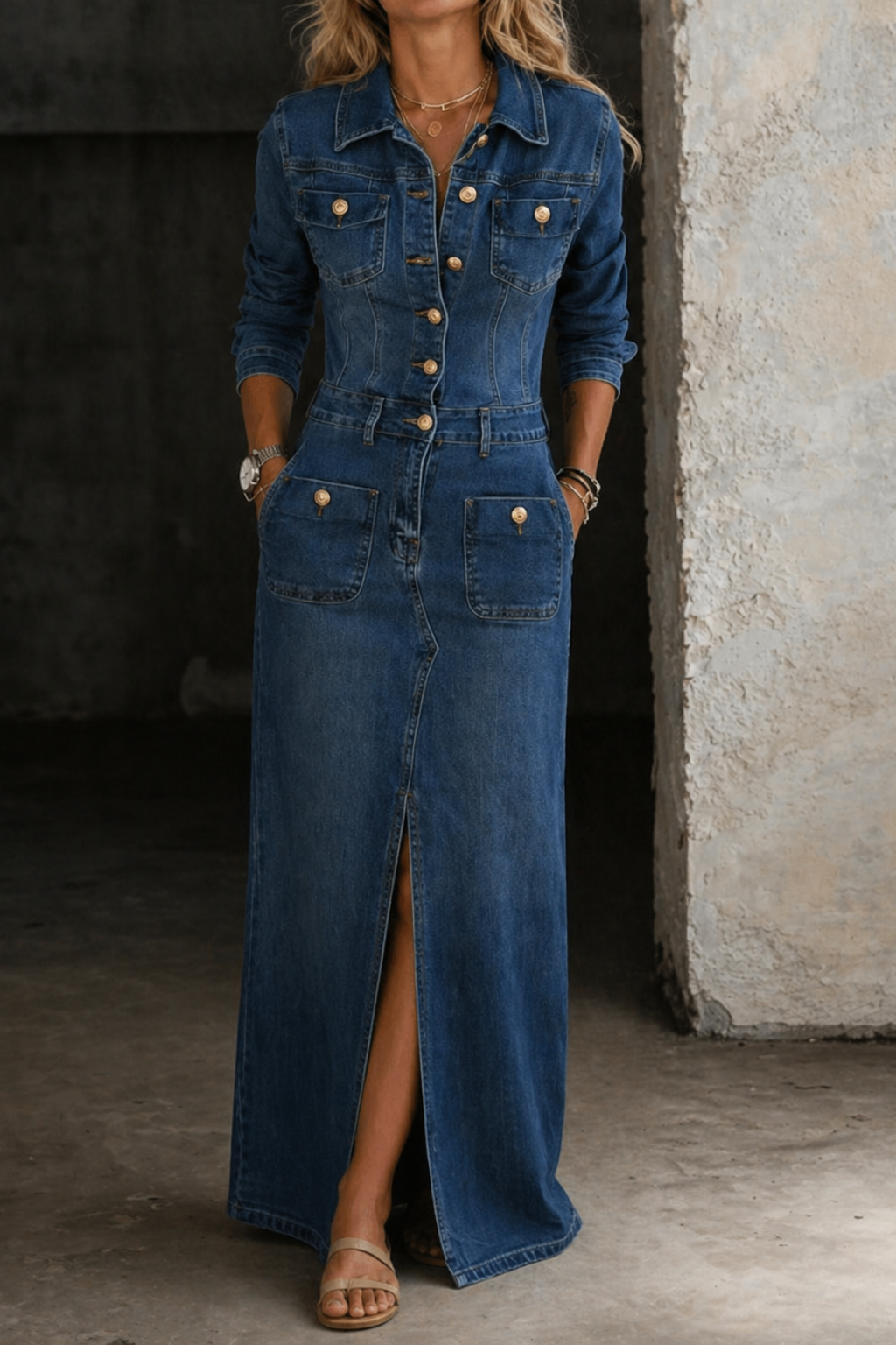 Leila | Denim Classique Facile