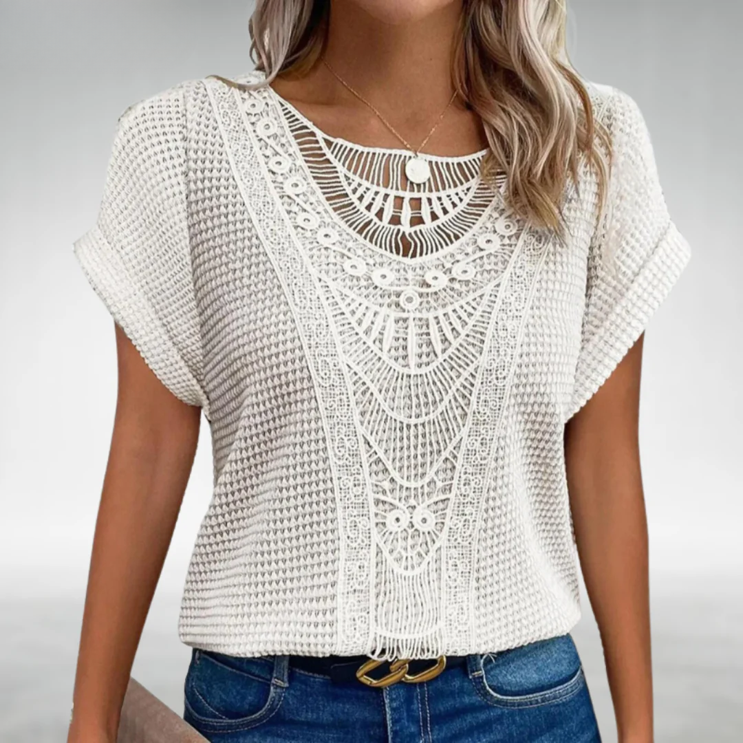 Mia | Blouse de Confort Bohémien