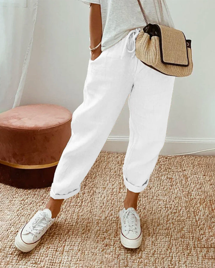 Lucie™ — Pantalon fluide en mélange