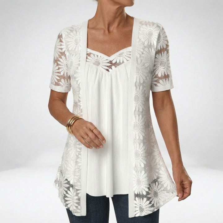Gabrielle | Blouse À Dentelle Pour Femmes