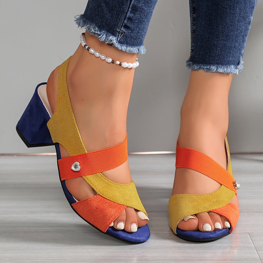 Lisa | Talons Blocs Orthopédiques Confort
