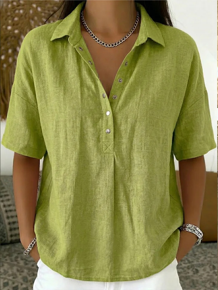 Hannah | Blouse Élégante et Confortable