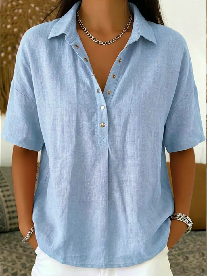 Hannah | Blouse Élégante et Confortable