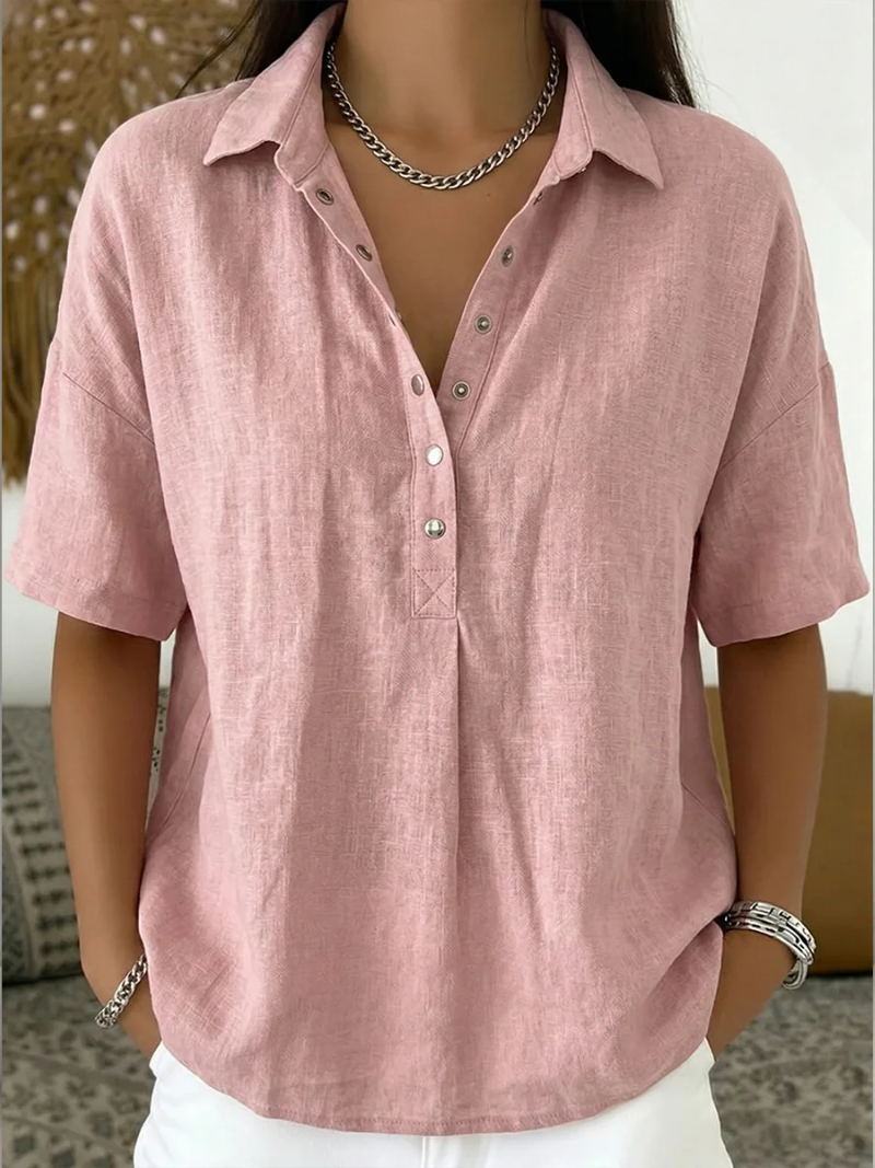 Hannah | Blouse Élégante et Confortable