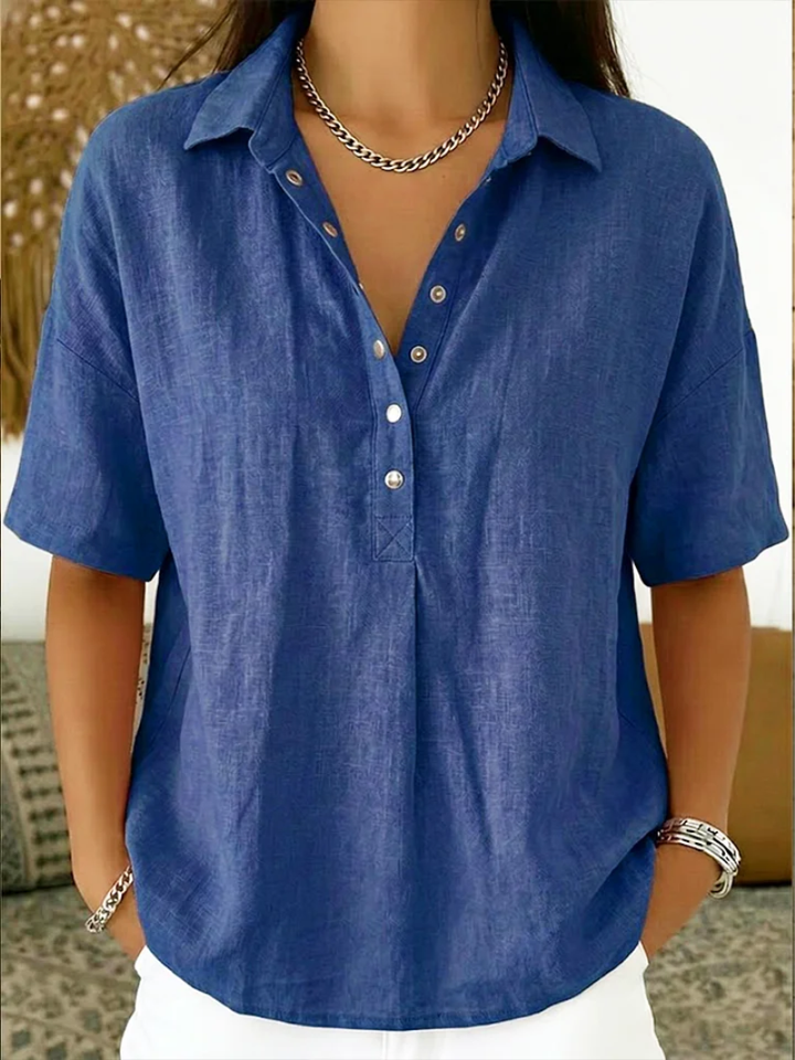 Hannah | Blouse Élégante et Confortable