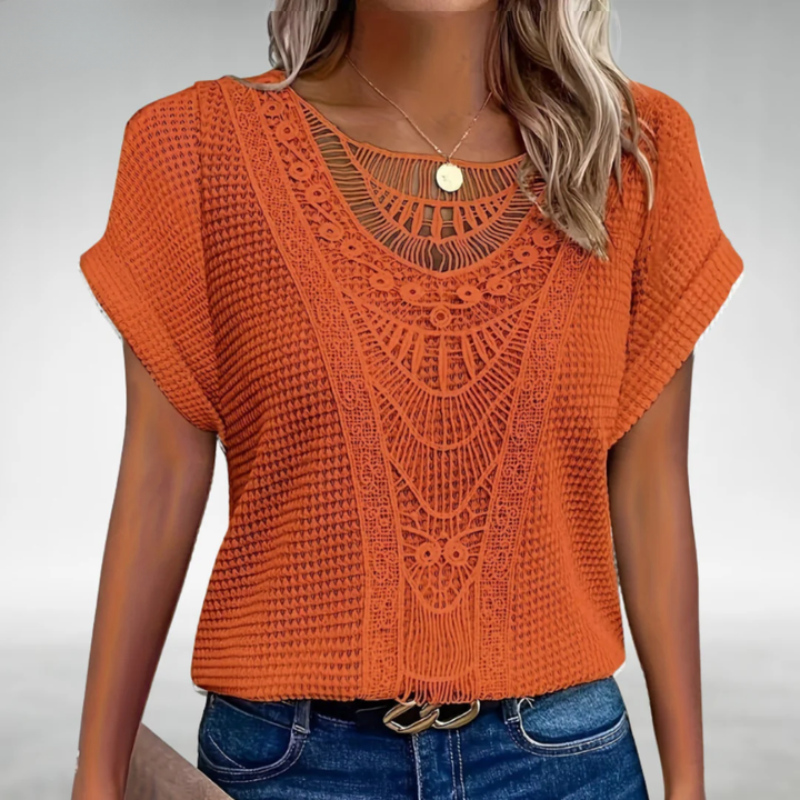 Mia | Blouse de Confort Bohémien
