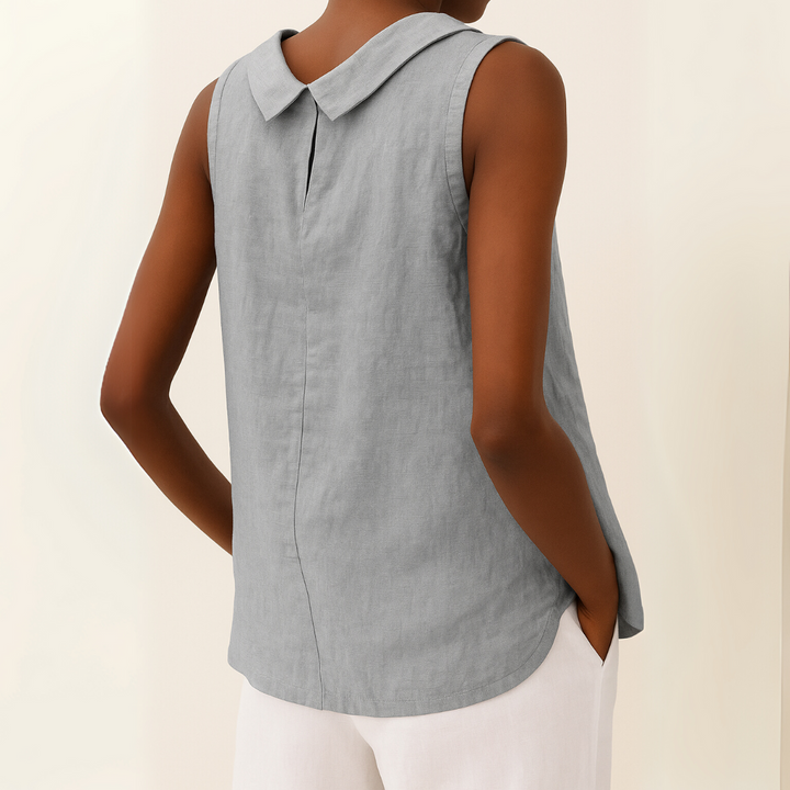 Anette | Blouse sans manches de haute qualité