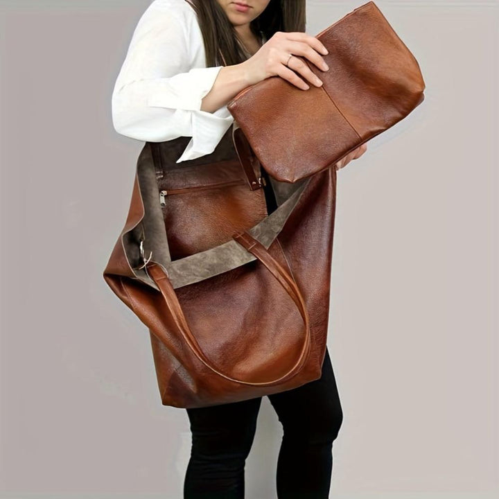 Dagmar – Sac Tote Grand Rétro