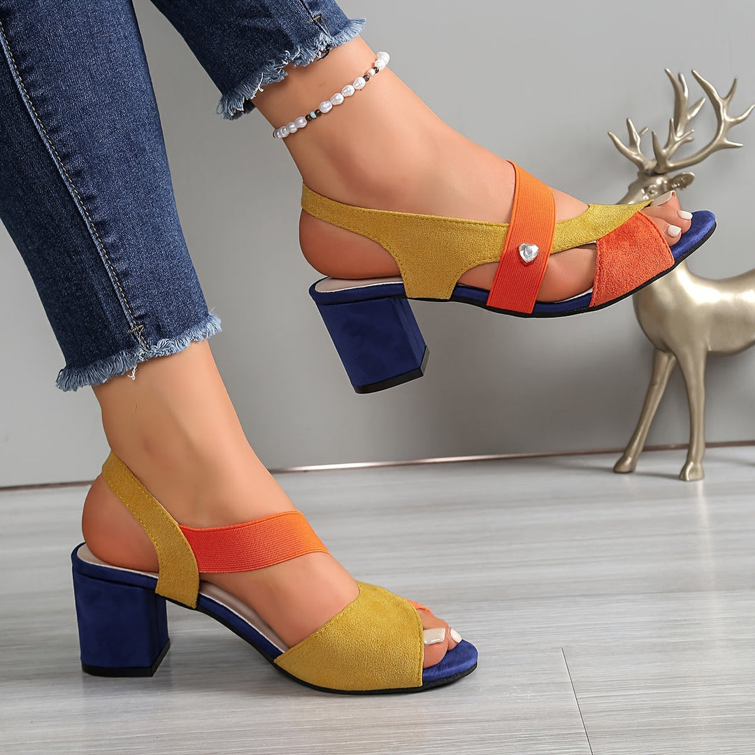Lisa | Talons Blocs Orthopédiques Confort