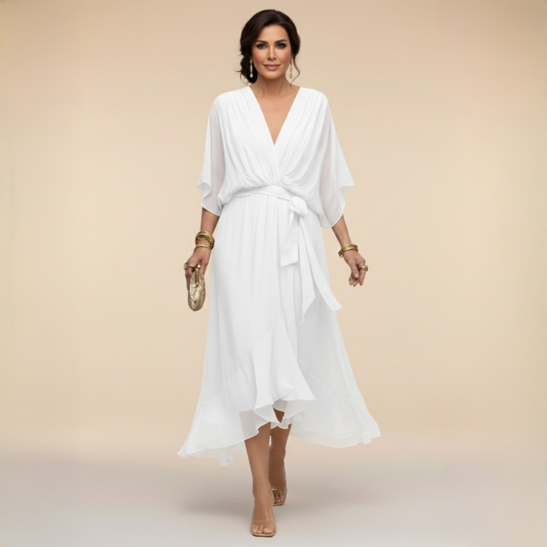 MONICA | Robe en chiffon