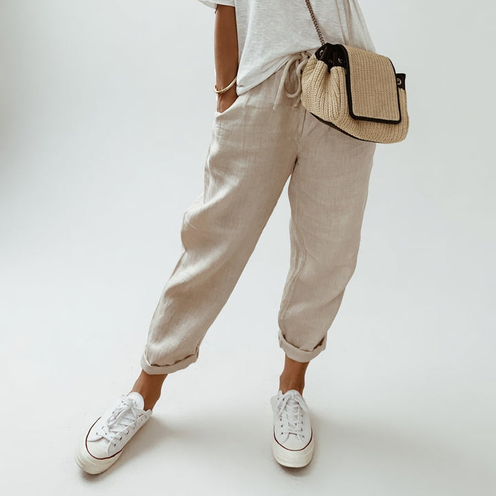 Lucie™ — Pantalon fluide en mélange