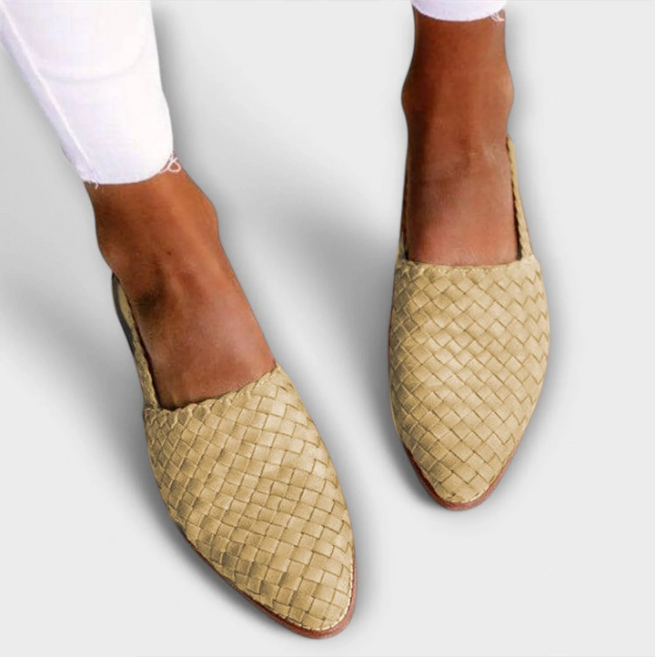 Jesselle | Ballerines à Talon Ouvert
