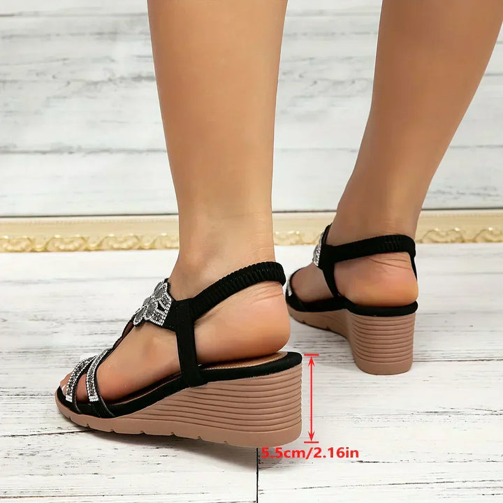 Zuleika | Sandales Compensées Confortables