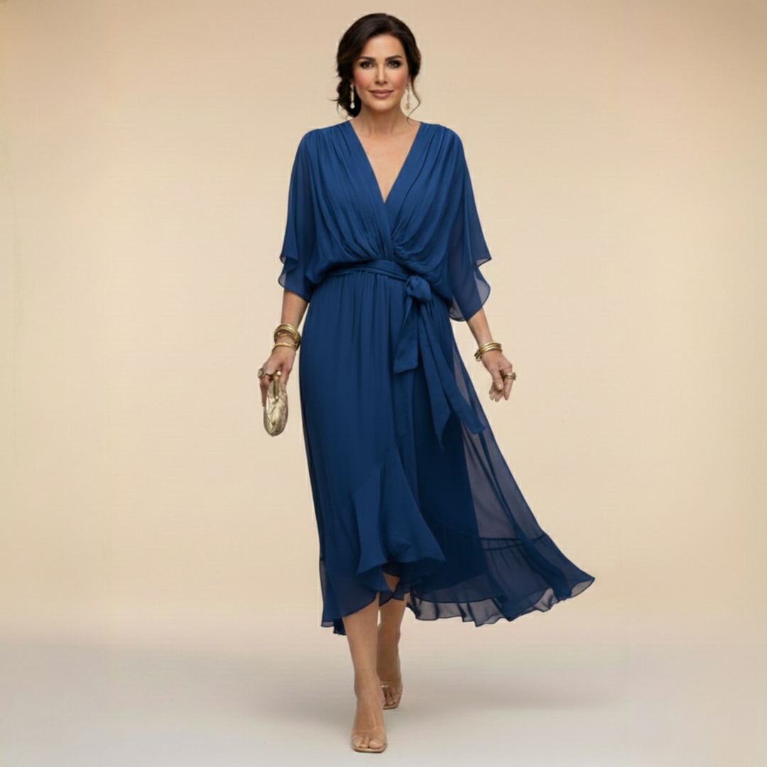 MONICA | Robe en chiffon