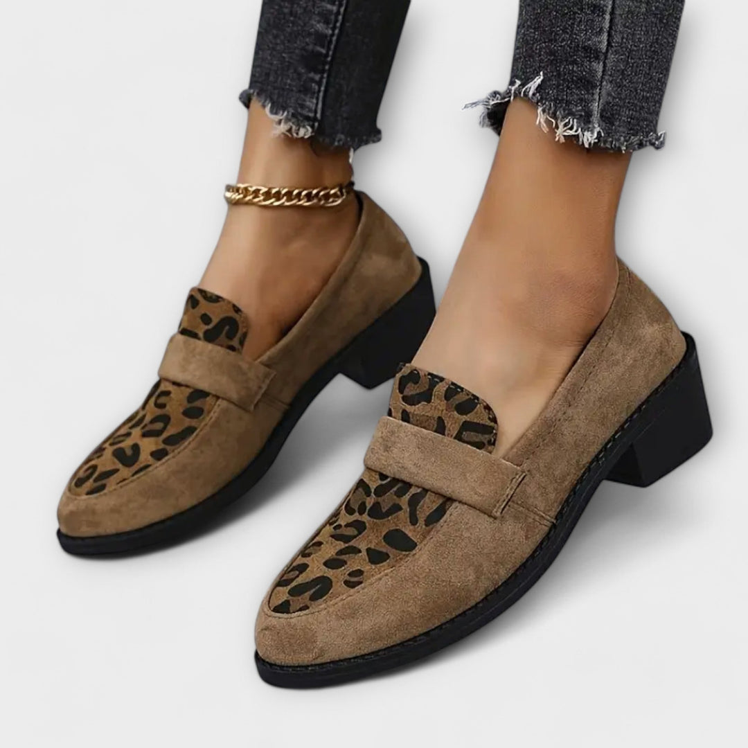 Aurora | Escarpins Chic pour Femmes avec Motif Léopard