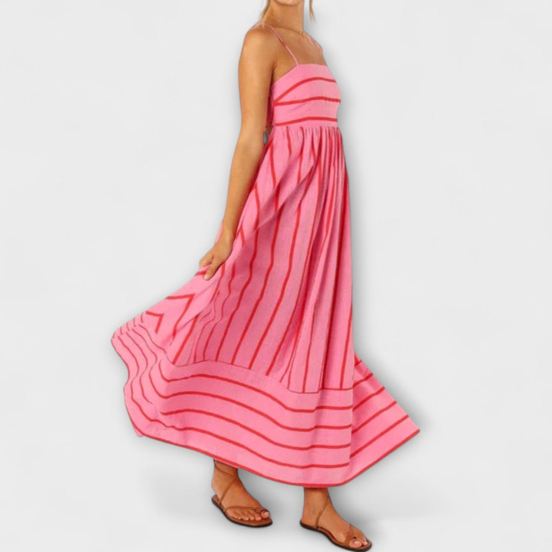 Rosa - Robe Décontractée Rayée