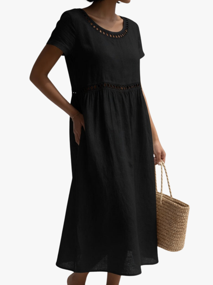 Amélie | Robe Plissée Pour Femmes