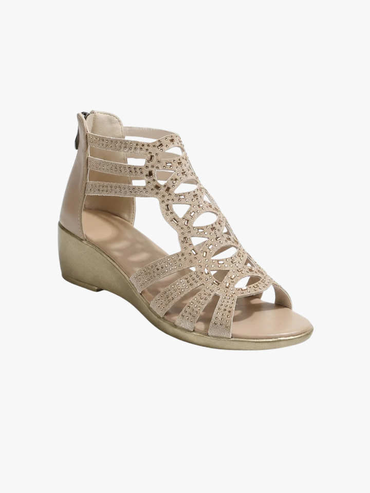Camille | Sandale Compensée Chic Pour Femme
