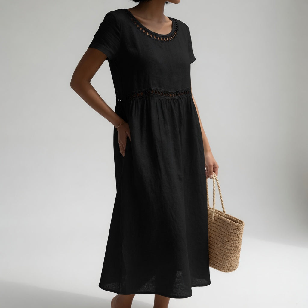 Amélie | Robe Plissée Pour Femmes