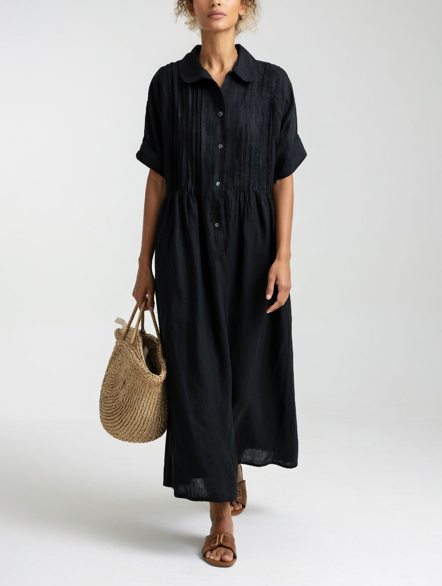 Lysandra | Robe Chemise Légère et Estivale