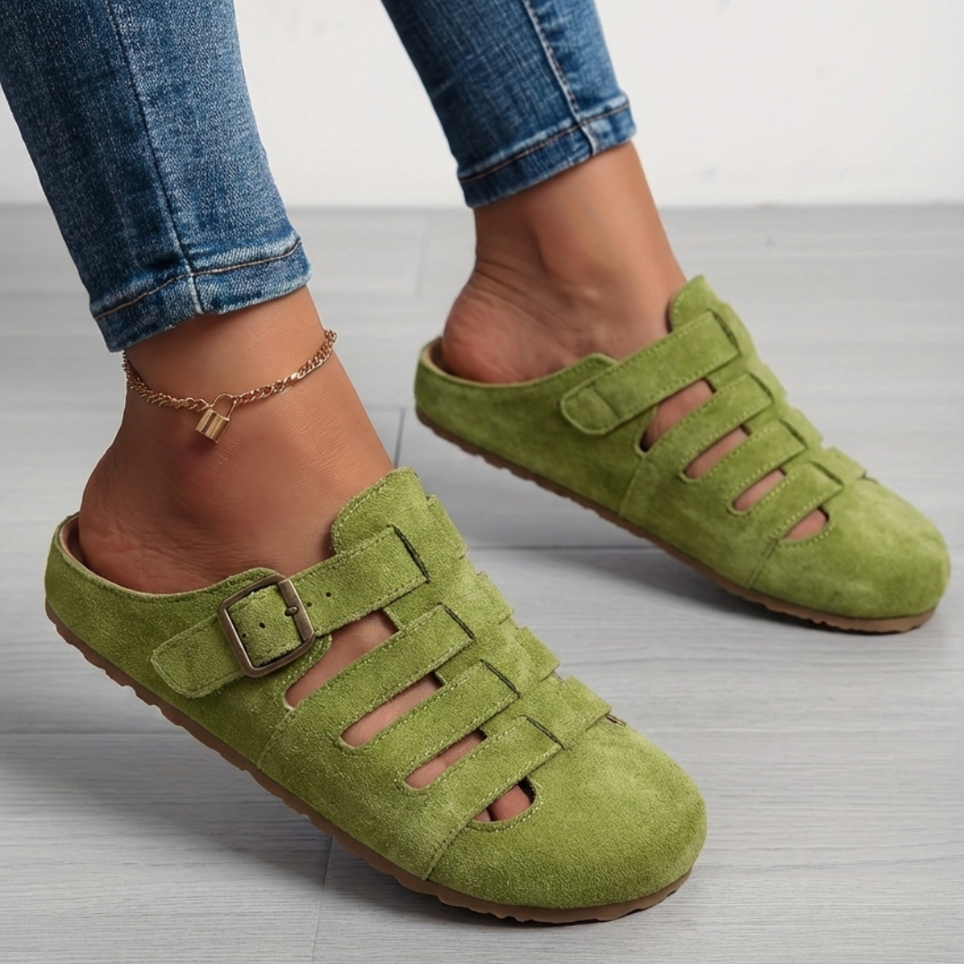 Nathalie | Sandales Mules Confort à Enfiler