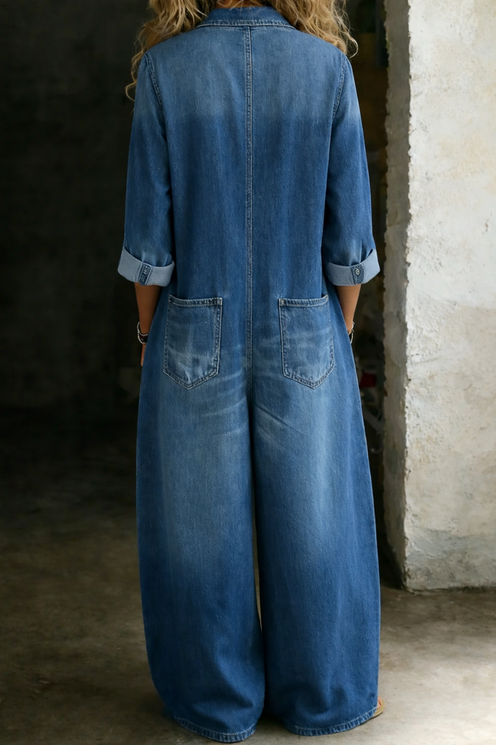 Thalassa | Combinaison en Denim Légère