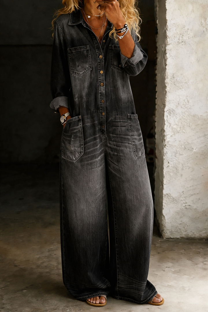 Thalassa | Combinaison en Denim Légère