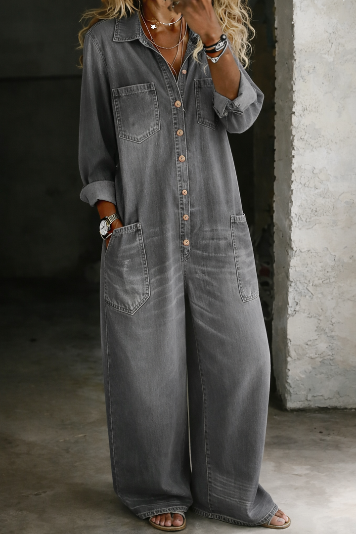 Thalassa | Combinaison en Denim Légère