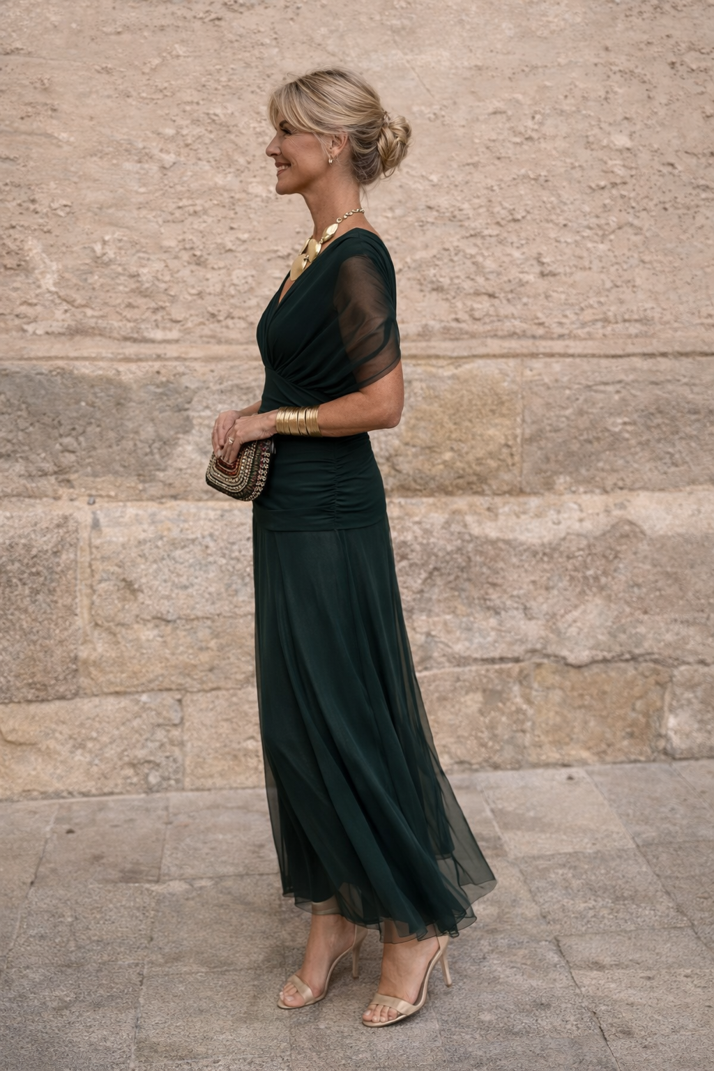 MARELLA | Maxi Robe Décolleté en V