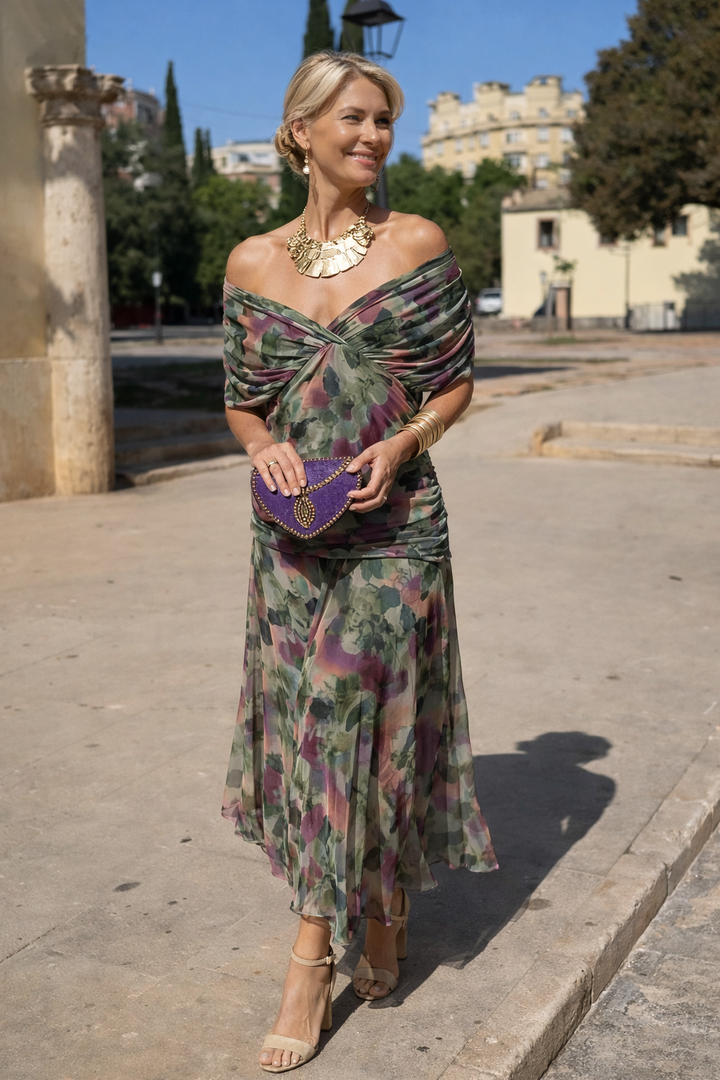 MARELLA | Maxi Robe Décolleté en V