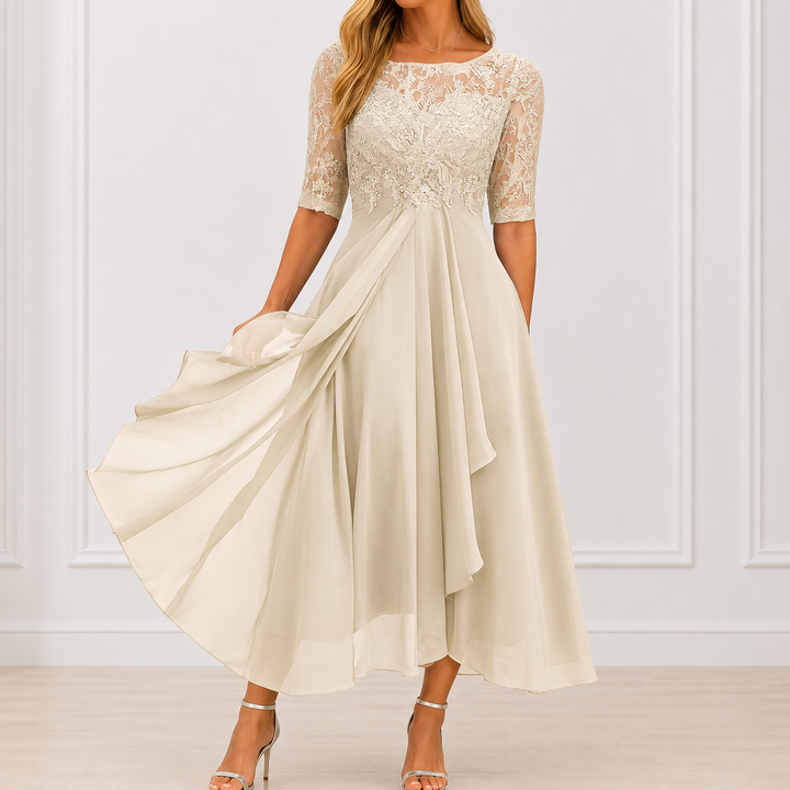 Pauline | Robe Élégante Florale Marie