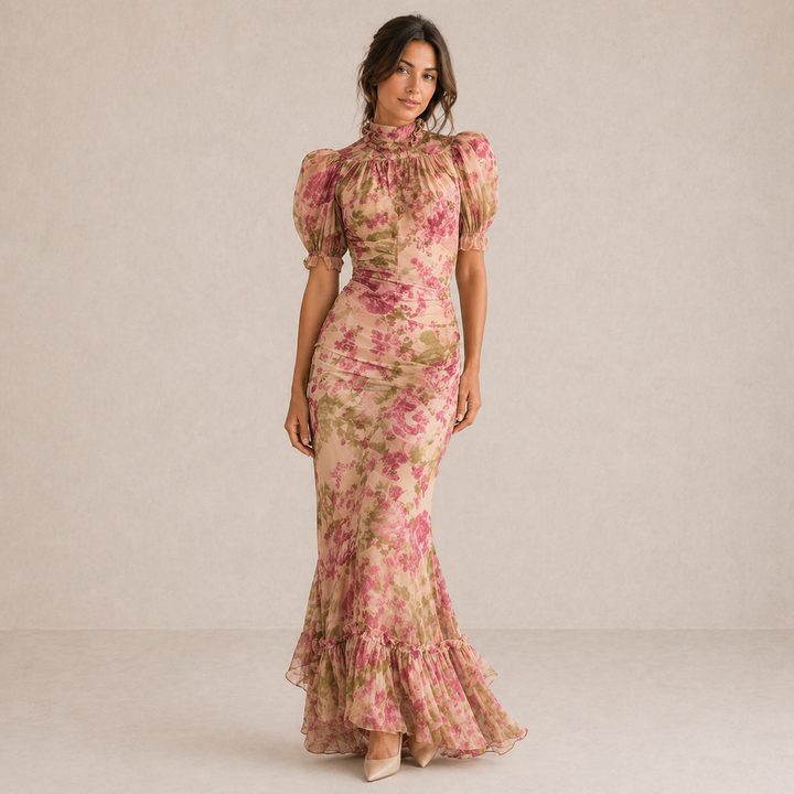 SAE | Maxi Robe Rose