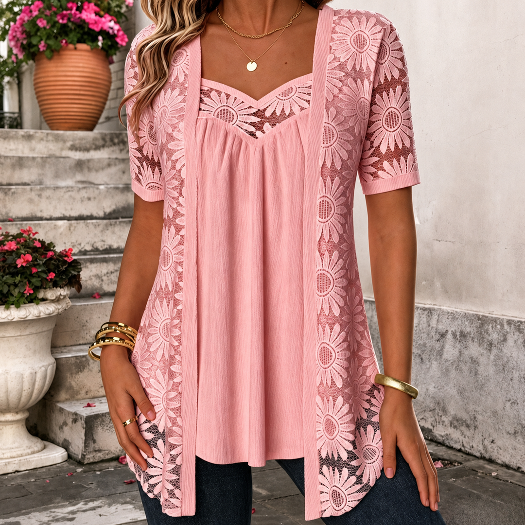 Gabrielle | Blouse À Dentelle Pour Femmes