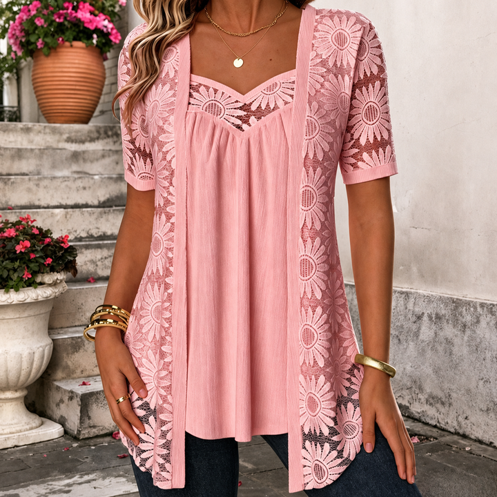Gabrielle | Blouse À Dentelle Pour Femmes