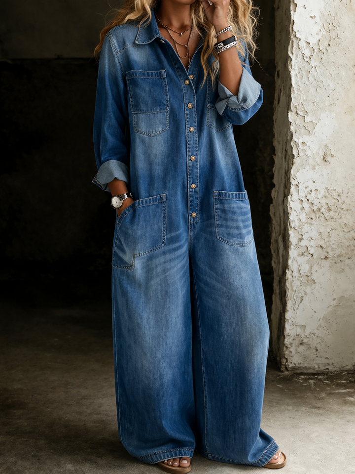 Thalassa | Combinaison en Denim Légère