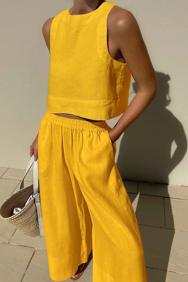 Bea | Ensemble Top et Pantalon Deux-Pièces