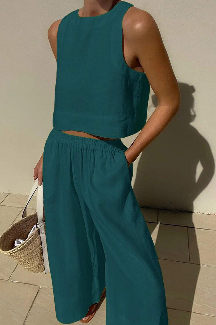 Bea | Ensemble Top et Pantalon Deux-Pièces