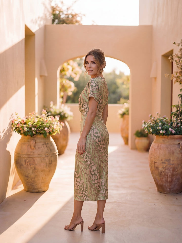 VILANA | Robe Midi Élégante