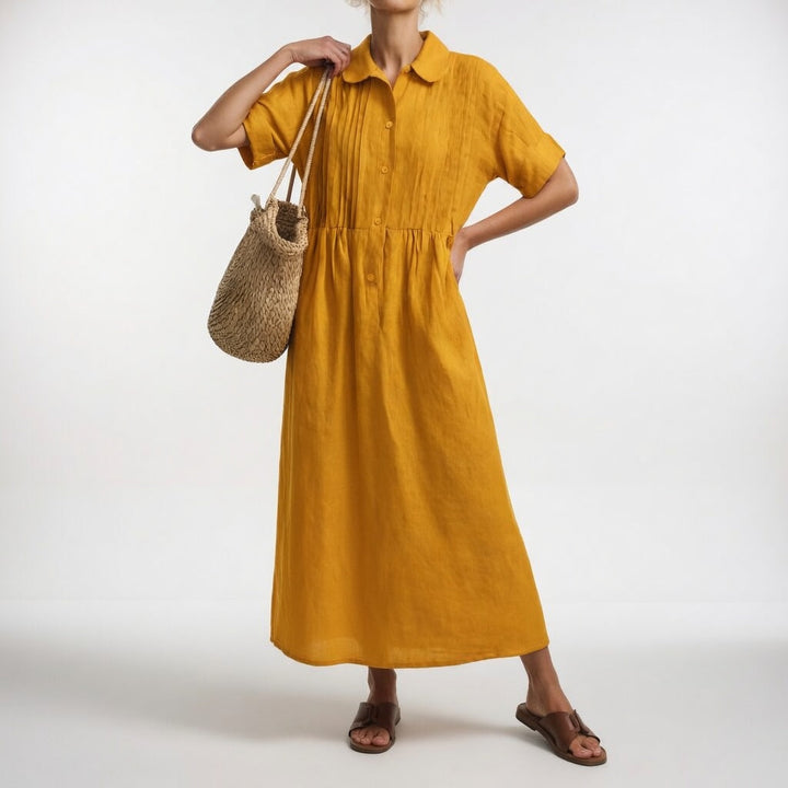 Lysandra | Robe Chemise Légère et Estivale
