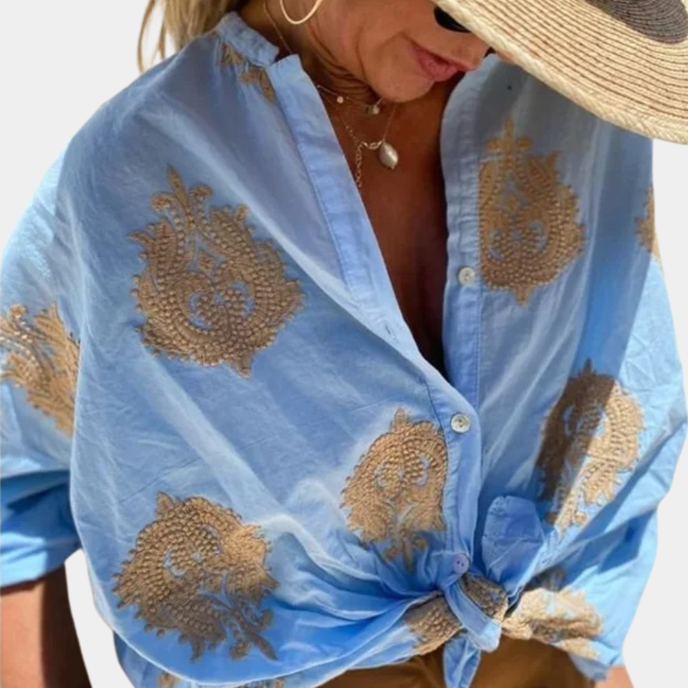 Paula | Blouse d'été bohème chic